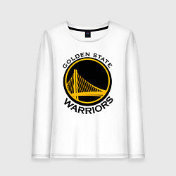 Лонгслив хлопковый женский GOLDEN STATE WARRIORS, цвет: белый