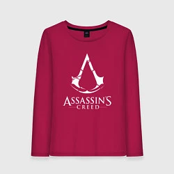 Лонгслив хлопковый женский Assassin’s Creed, цвет: маджента