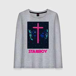 Лонгслив хлопковый женский STARBOY, цвет: меланж