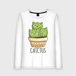 Женский лонгслив Catctus