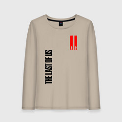 Лонгслив хлопковый женский THE LAST OF US II, цвет: миндальный