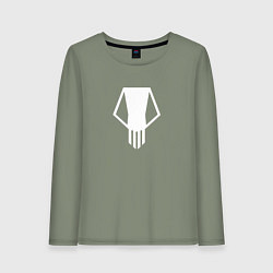 Лонгслив хлопковый женский Bakugo t-shirt, цвет: авокадо