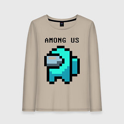 Женский лонгслив AMONG US - PIXEL