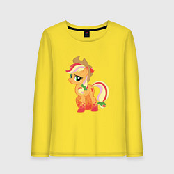 Лонгслив хлопковый женский My Little Pony - AppleJack, цвет: желтый