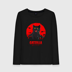 Женский лонгслив КОТЗИЛЛА CATZILLA