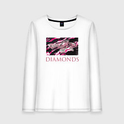 Женский лонгслив DIAMONDS