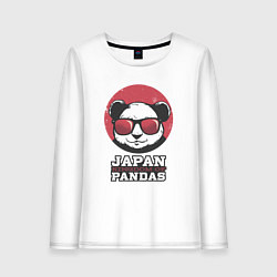 Женский лонгслив Japan Kingdom of Pandas