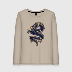 Женский лонгслив Дракон