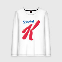 Женский лонгслив Special k merch Essential