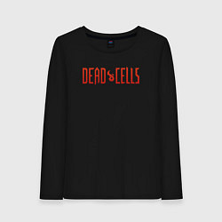 Женский лонгслив Dead cells logo text