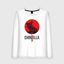 Женский лонгслив Chinzilla black