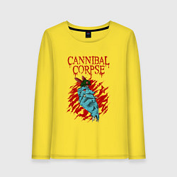 Женский лонгслив Cannibal Corpse Труп Каннибала