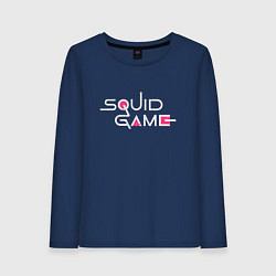 Женский лонгслив Squid Game name