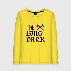 Лонгслив хлопковый женский The Long Dark 2, цвет: желтый