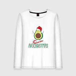 Женский лонгслив AVOCHRISTMAS AVOCADO