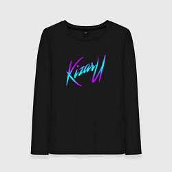 Женский лонгслив КИЗАРУ НЕОН ЛОГО KIZARU NEON LOGO