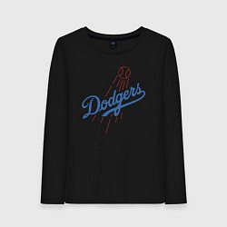 Женский лонгслив Los Angeles Dodgers baseball