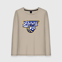 Женский лонгслив Burlington Bees - baseball team