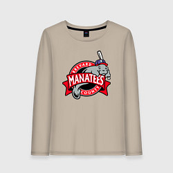 Женский лонгслив Brevard County Manatees - baseball team