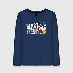 Женский лонгслив Mickey heart Breaker