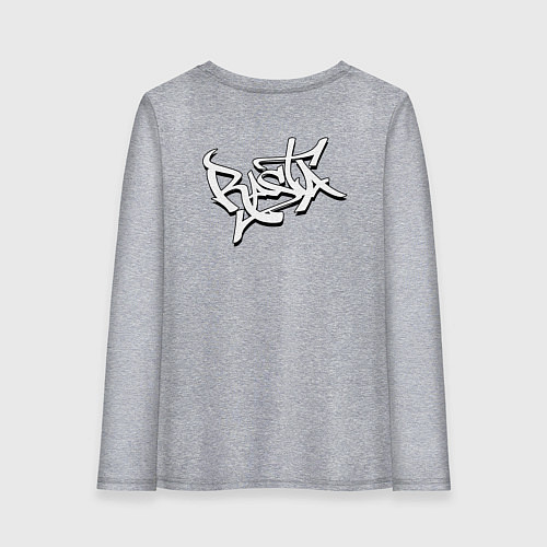Женский лонгслив Rasta lioN / Меланж – фото 2
