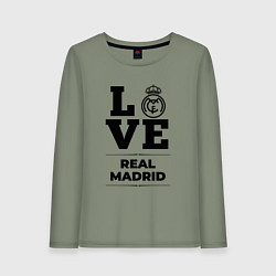 Женский лонгслив Real Madrid Love Классика