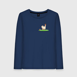 Женский лонгслив Большой котик Катарумпус