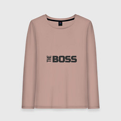 Женский лонгслив THE BOSS