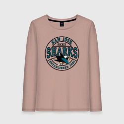 Женский лонгслив San Jose Sharks