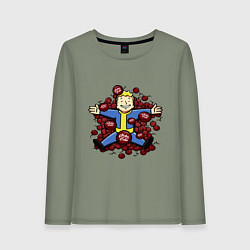 Женский лонгслив Vault boy caps