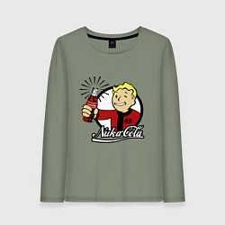 Женский лонгслив Vault boy - nuka cola