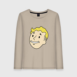 Женский лонгслив Vault boy head