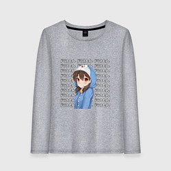 Женский лонгслив Аниме девочка маскот doraemon