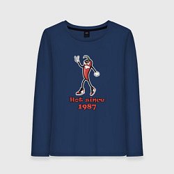 Женский лонгслив Hot since 1987