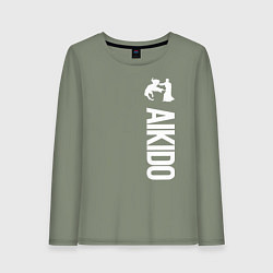 Женский лонгслив Айкидо