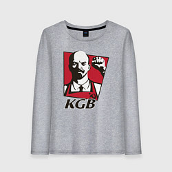 Женский лонгслив KGB Lenin