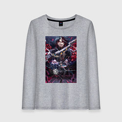 Женский лонгслив Honkai Star Rail за стеклом