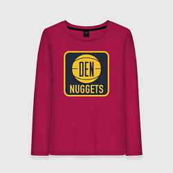 Женский лонгслив Den Nuggets