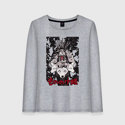 Женский лонгслив Mononoke all on the tree