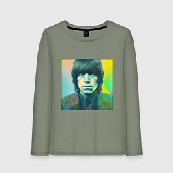 Женский лонгслив Brian Jones Pop Glitch Art