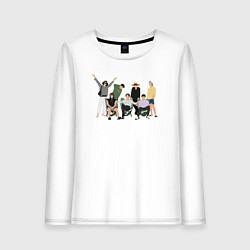 Женский лонгслив BTS kpop fan