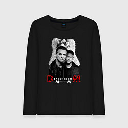 Женский лонгслив Depeche Mode - Dave Gahan and Martin Gore