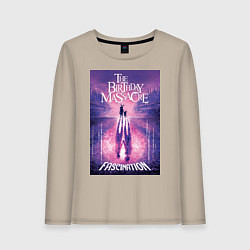 Лонгслив хлопковый женский The Birthday Massacre fascination, цвет: миндальный