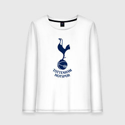 Лонгслив хлопковый женский Tottenham Hotspur fc sport, цвет: белый