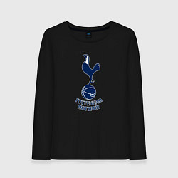 Лонгслив хлопковый женский Tottenham Hotspur fc sport, цвет: черный