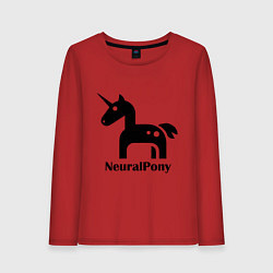 Женский лонгслив Neural Pony