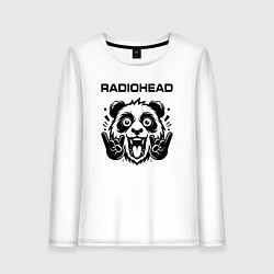 Женский лонгслив Radiohead - rock panda