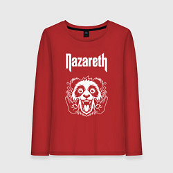 Женский лонгслив Nazareth rock panda