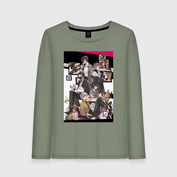 Женский лонгслив Великий из бродячих псов