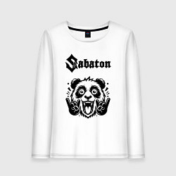 Женский лонгслив Sabaton - rock panda